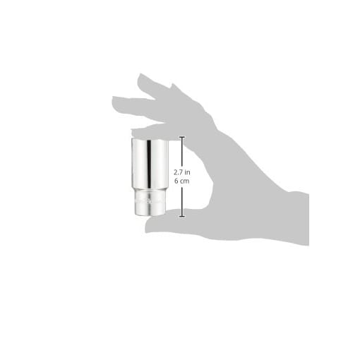 TONE Deep Socket (Hexagonal) 3S-23L Drive Angle 9.5mm (3/8") Width Across Flats 23mm