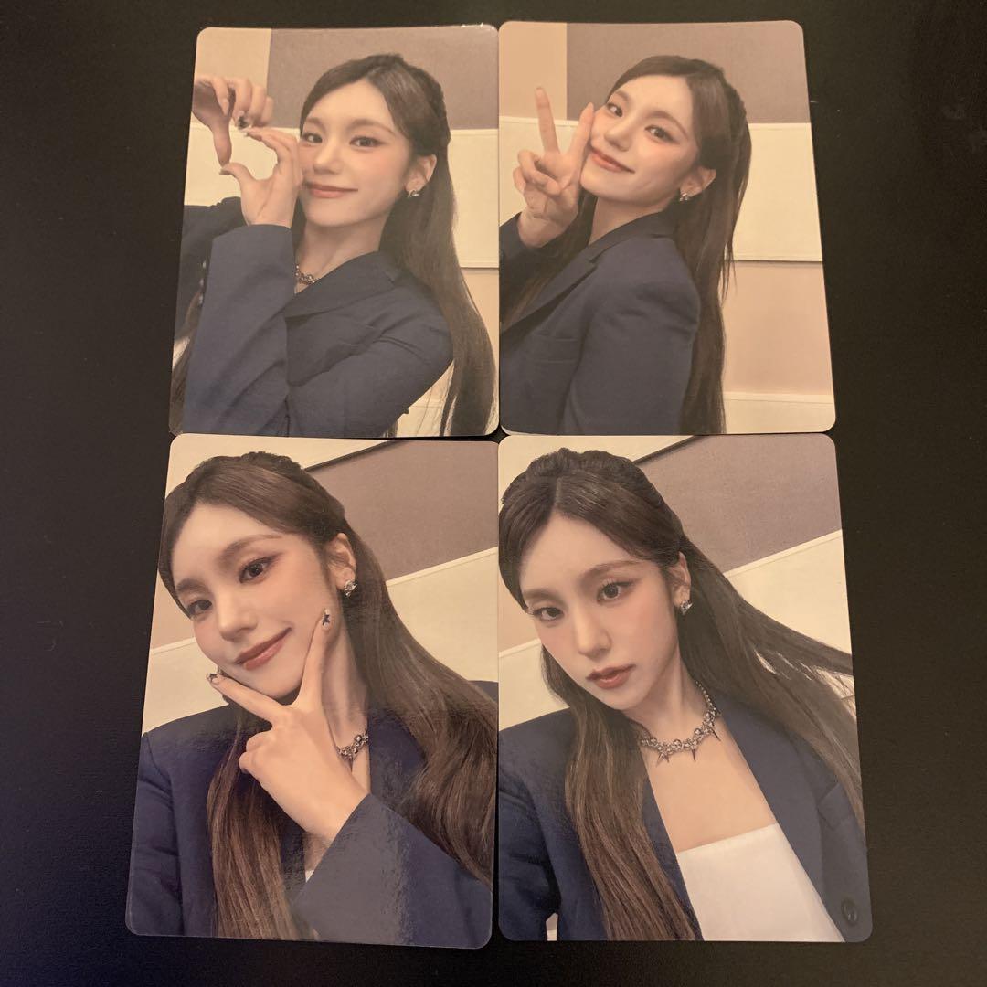

[USED] ITZY Algorhythm Trading Cards, Venue Exclusive, Complete Set of 4, Yeji