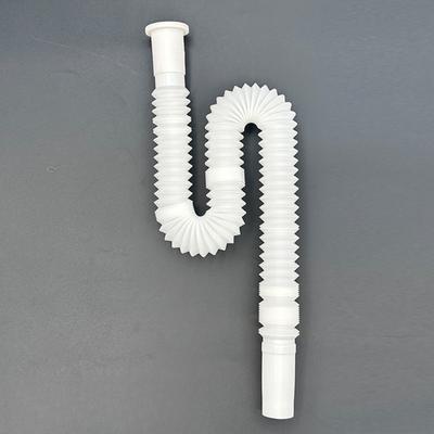 Weiß 1-Pack Erweiterbar Flexible Küche Waschbecken Abwasser Rohr Bad Abflüsse Rohr Waschbecken Sanitär Regenwasser Fall Auslauf Schlauch