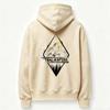 Trailhunters Mountain Forest Graphic Hoodie Back Print Long Sleeve Pullover Sweatshirt Outdoor Hiking Casual Streetwear Hooded