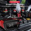 12V 30A/26A/20A Smart Car Battery Charger LCD 6V-12V-24V for Motorcycle Trickle Lithium LiFePO4 Lead-acid AGM Battery Repair