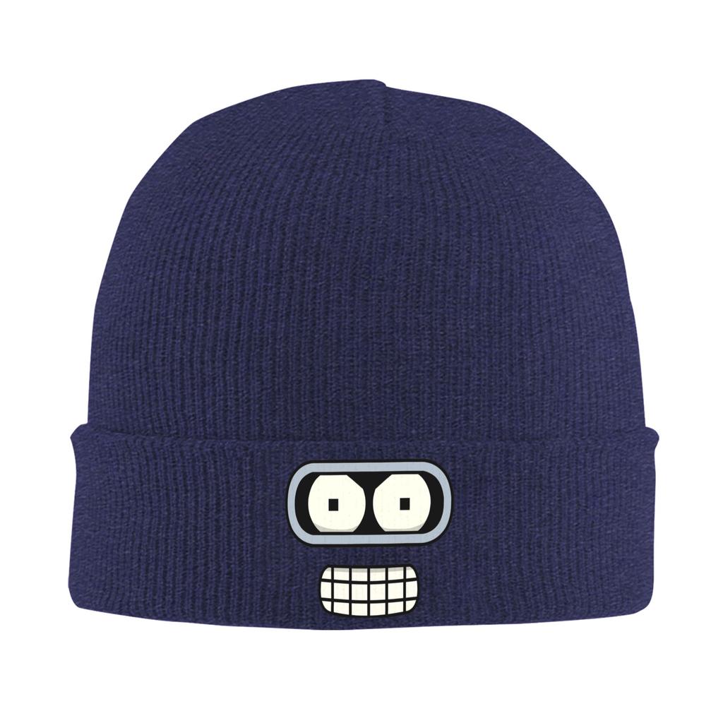 Futuramas Cartoon Comic Knitted Hat Beanies Winter Hat Warm Unisex Fashion Cap Unisex Women Gift