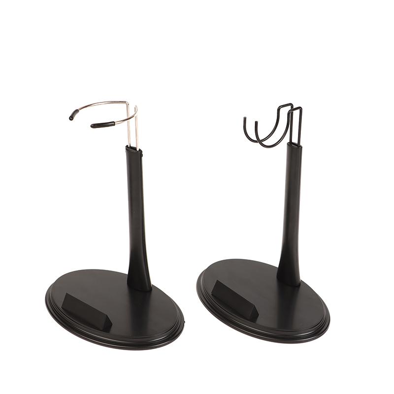 Action Figure Stand 1/6 Scale Model Stand 12 Inch, Black Holder Support Base Adjustable Bracket For Model Display U Type