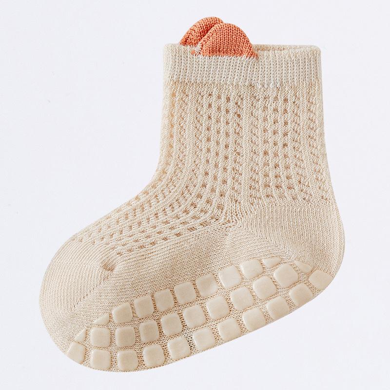 1 Pair Summer Baby Mesh Socks Soft Cotton Newborn Sock Princess Infant Toddler Girls Cute Breathable Socks