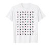 Patterned Tardis Dalek Intergalactic Time Travel Fan T-Shirt