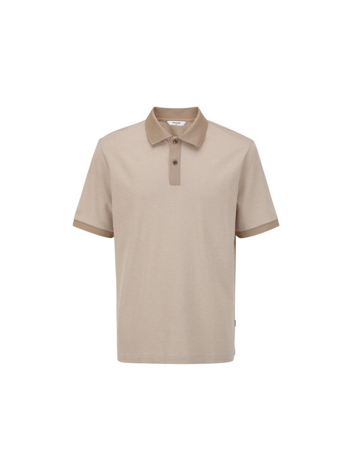 Edition Men S) Two-Tone Mini Pattern Polo Shirt_Nef2Tt1624Be Be (Beige)/95