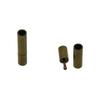 10Pcs Strong Bayonet Clasps 3mm Round PU Leather Cord Buckle Ends for Jewellery