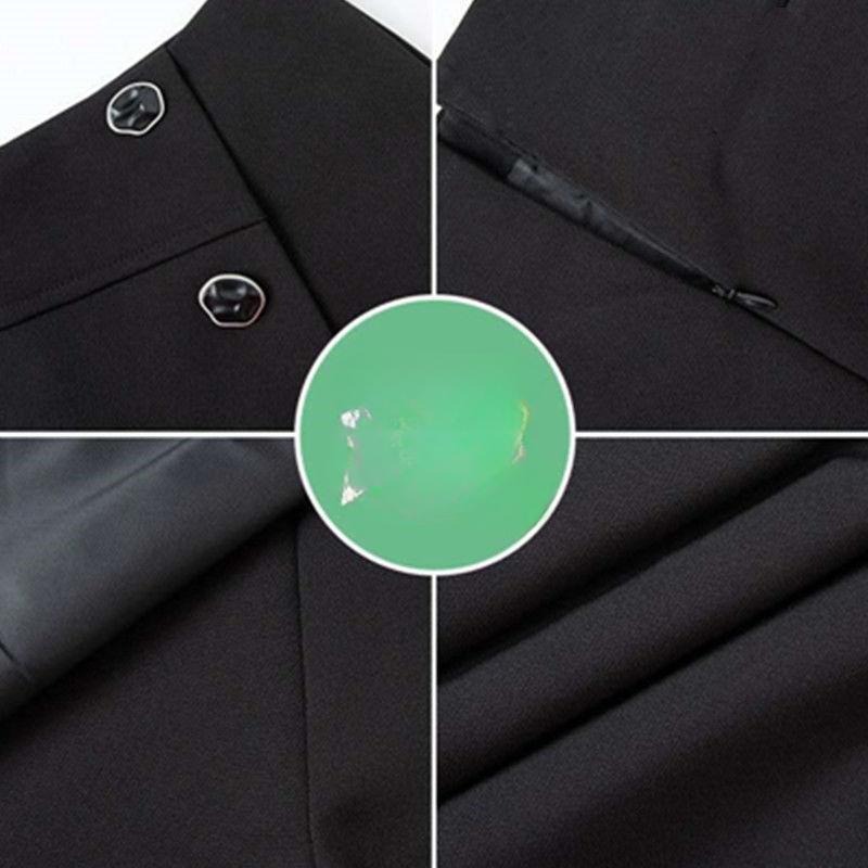 Všestranný komplet kraťasů a sukně s vysokým pasem, ležérní volné oblečení