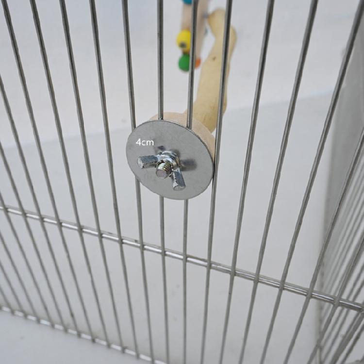 Multifunktionaler Papageienständer Schleifkratzer Spielzeug für Sittiche Wellensittiche