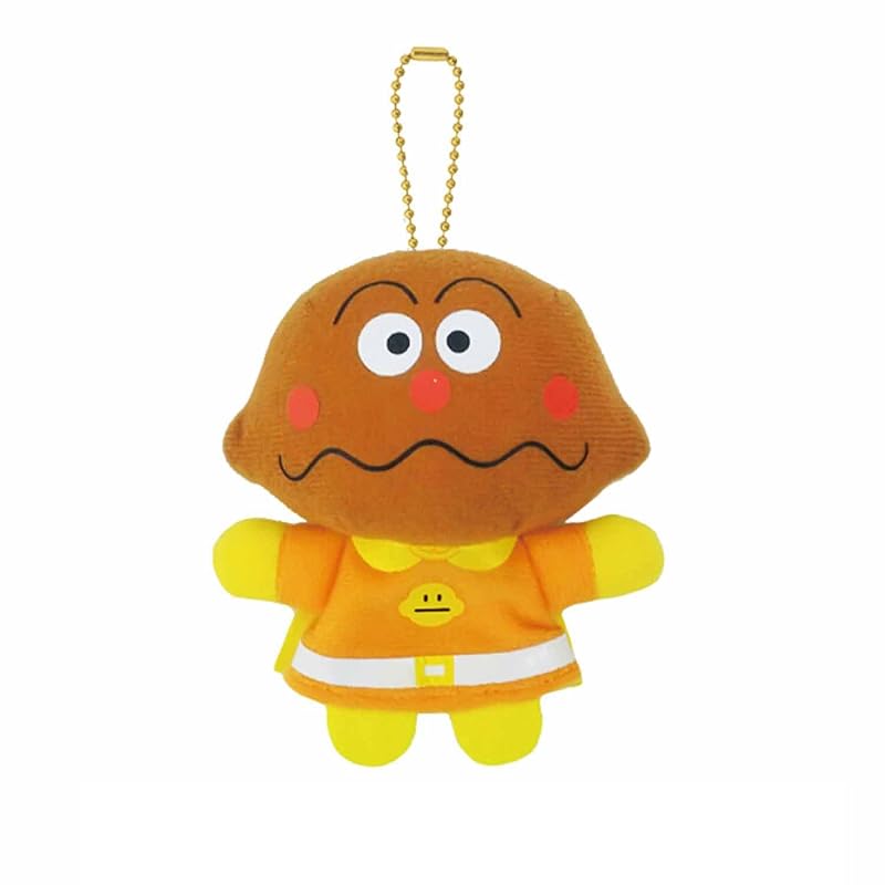 

Go for it! anpanman finger puppet NEW fluffy doll curry bread man 80826
