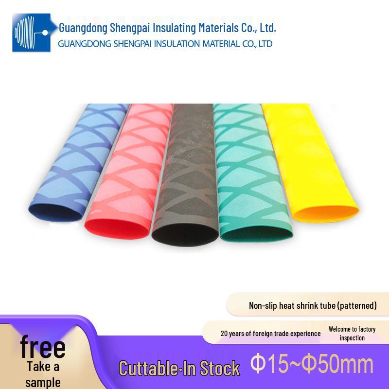 

EVA Heat Shrink Non-slip Sleeve: 2x Shrinkage & Wear-resistant Grip for Fishing Rods & Rackets Specify Color or Random Shipping