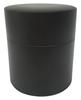 Nichinichi Tools Tea Lacquered Flat Made In Matte Black Caddy, Tin, Type, 150g, Steel, Japan,