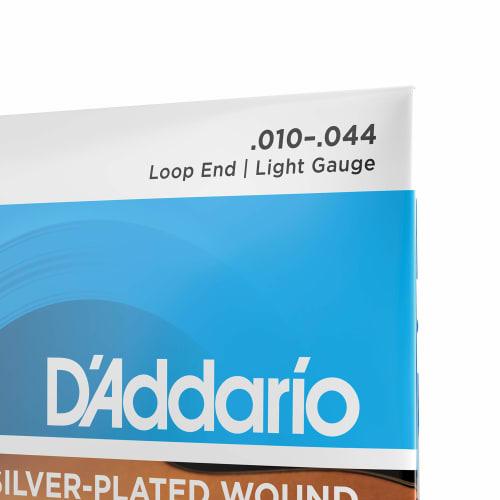 D'Addario Gypsy Jazz Guitar Strings, Light, Loop End, .010-.044, EJ84L