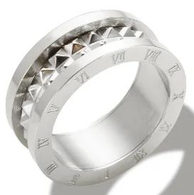 Anello Minimalista in Acciaio Inossidabile a Forma di Cuore Amore Vuoto per Donne Anelli con Zirconi Intarsiati Colore Oro Impermeabile Gioielli Moda Romantica