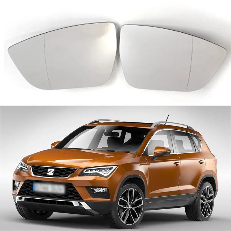 ATECA TARRACO Rearview Mirror Lens Replacement for 16-20 Seat Models