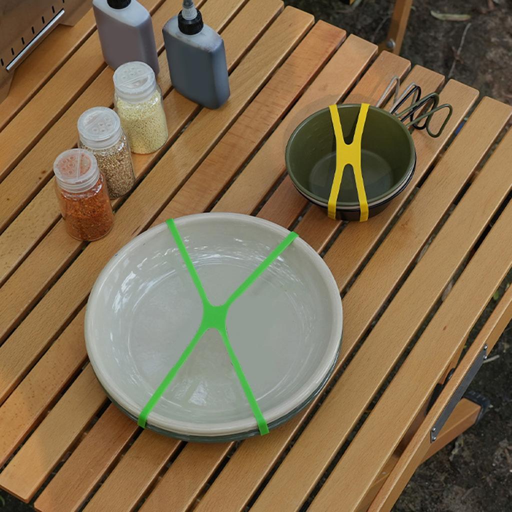 5Pcs Elastic Rubber Wrapping Bands for Wrapping Bag Wraps H Band Silicone Rubber Bands Assorted Color Rubber Bands