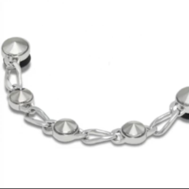 Crocs Silver Lux Studded Chain 10016474