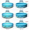 Portable Inflation-free Hard Plastic Swimming Pool Folding Pool Family Swimming Pool Round Swimming Pool for Babies Kids Adults