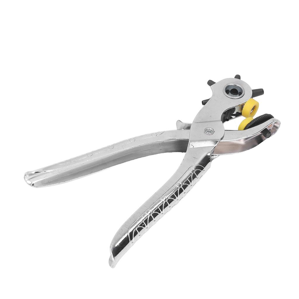 Perforatore per fori per cintura da 8 pollici Acciaio Inossidabile Robusto Durevole Design Ergonomico Risparmio di Sforzo Trattamento Termico Perforatore per fori in Pelle