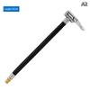 Flexible Car Tire Air Pump Hose Extension Tube Adapter With Secure Twist Fit for Precise Air Flow