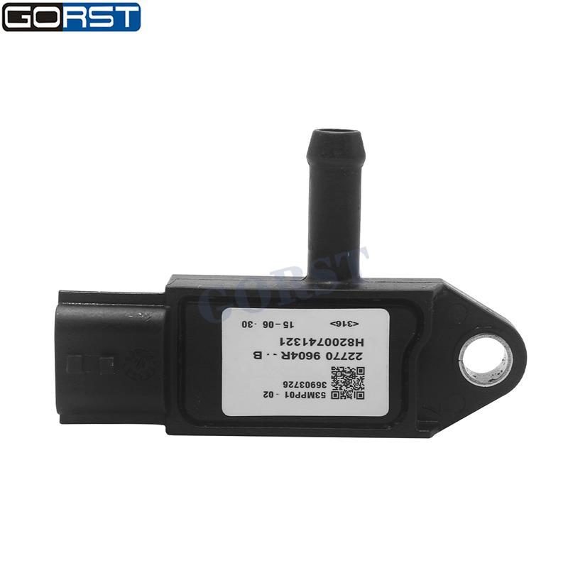 Exhaust Pressure Sensor 8201043914 for Infiniti Nissan Renault Opel Car Auto Part 22770-9604R 53MPP01-02 H8200741321 227709604R