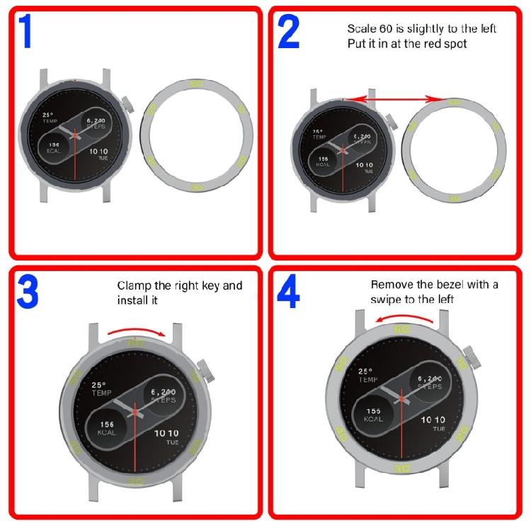 Watch Accessories for CMF Watch 2 Bezel Rings Screen Protector Smartwatch Frame Cover Replacement Protector Bumper