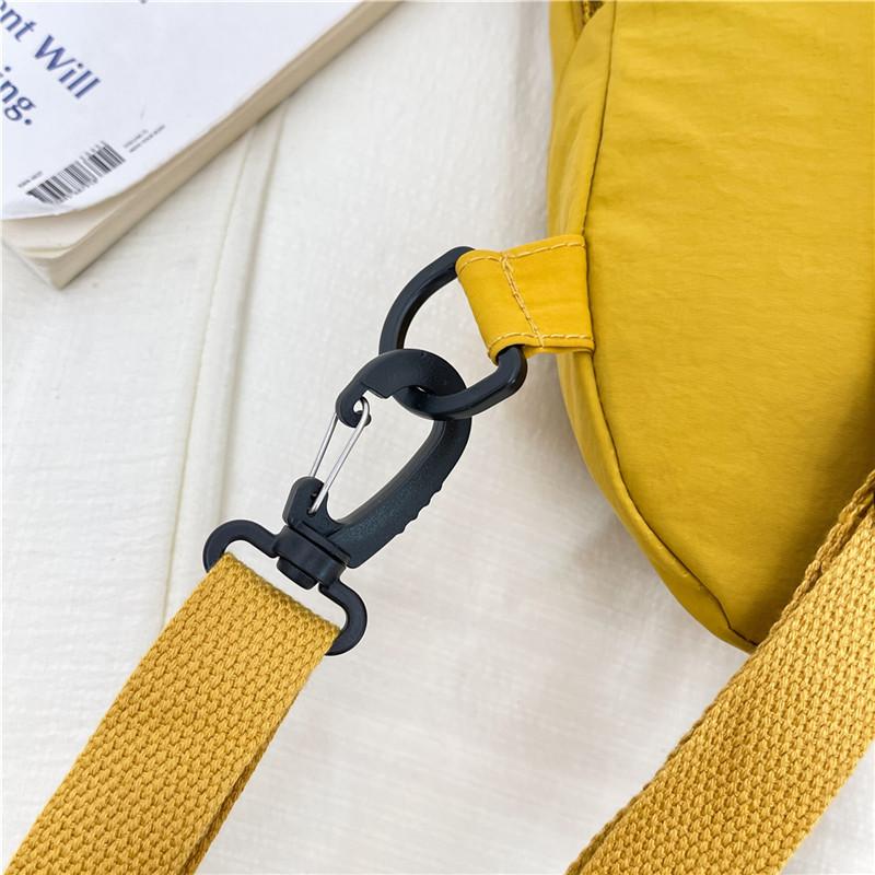 Multifunkční taška přes hrudník Dámský vodotěsný nylonový batoh Lehká crossbody taška na cesty