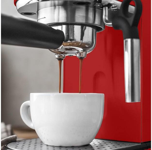 Кофемашина Gastroback 42719 Design Espresso Piccolo красный