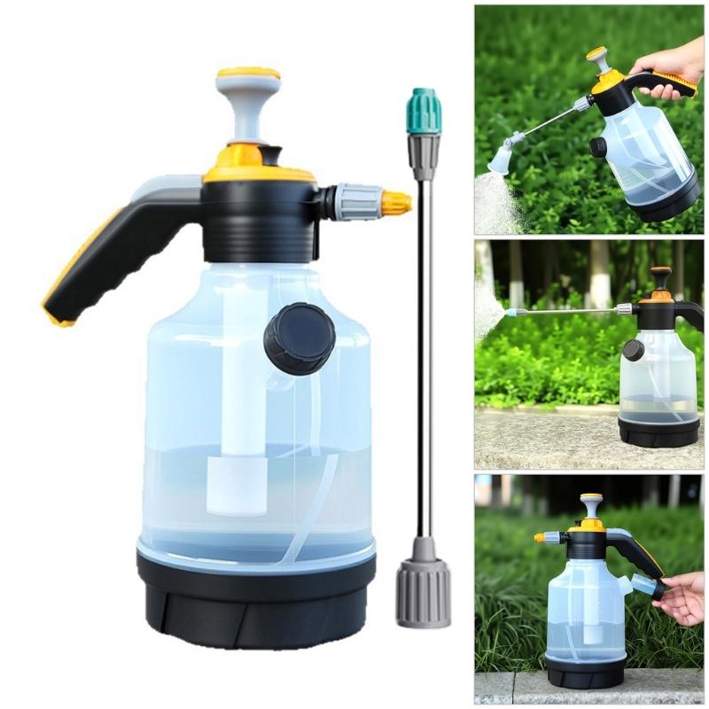 Large Capacity Plastic Plant Watering Can With Adjustable Nozzle for Outdoor Cleaning And Horticulture