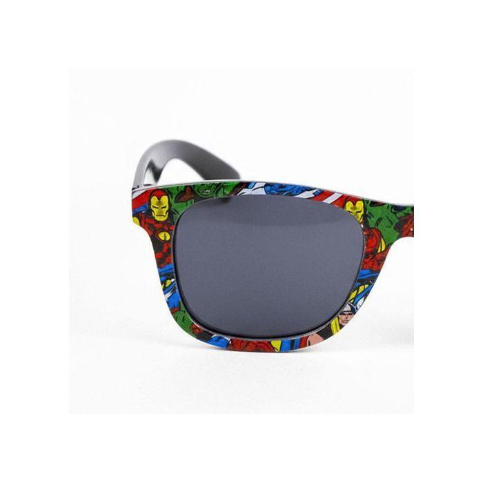 Ensemble lunettes de soleil - MARVEL - AVENGERS - Casquette rouge - Protection UV - Enfant 3 ans+