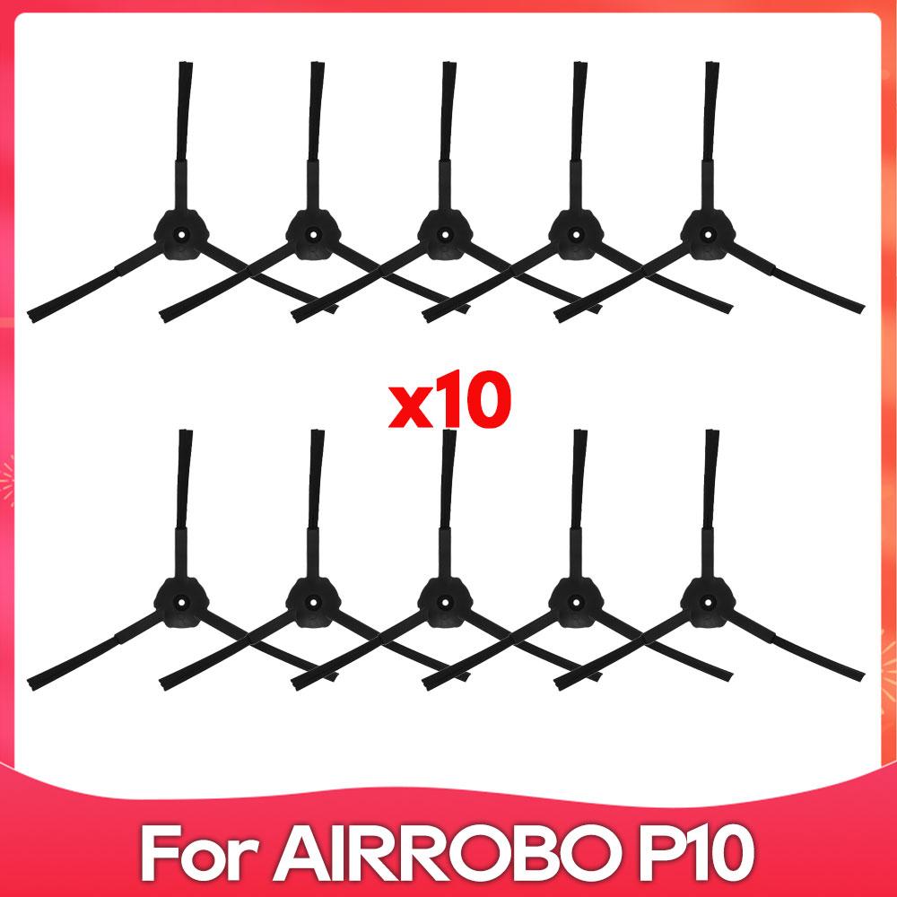 Fit For AIRROBO P10 Robot Vacuum Cleaner Spare Part Accessory Kit Main Side Brush Hepa Filter Brush Cover