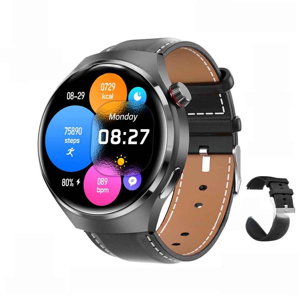 Gt4PRO Waterproof Smartwatch with Bluetooth Calling & Voice Assistant