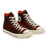 Converse Chuck Taylor All Star 70 Hi Black Orange Plaid Unisex