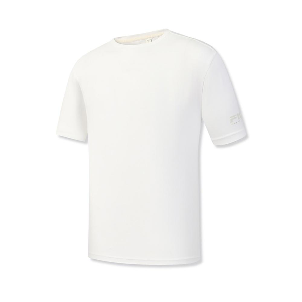 

FILA Explore Fashionable Minimalist Basic Classic Sports Outdoor Versatile Comfortable Crew Neck Short Sleeve T-Shirt Men Tops A11M618103FWT 2XL