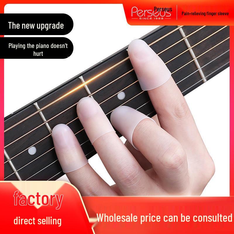 

Ultra-Thin Anti-Pain Finger Guards for Playing Guitar & Ukulele