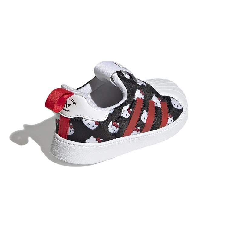 adidas Superstar 360 Hello Kitty Cloud White Core Black Vivid Red TD GY9214