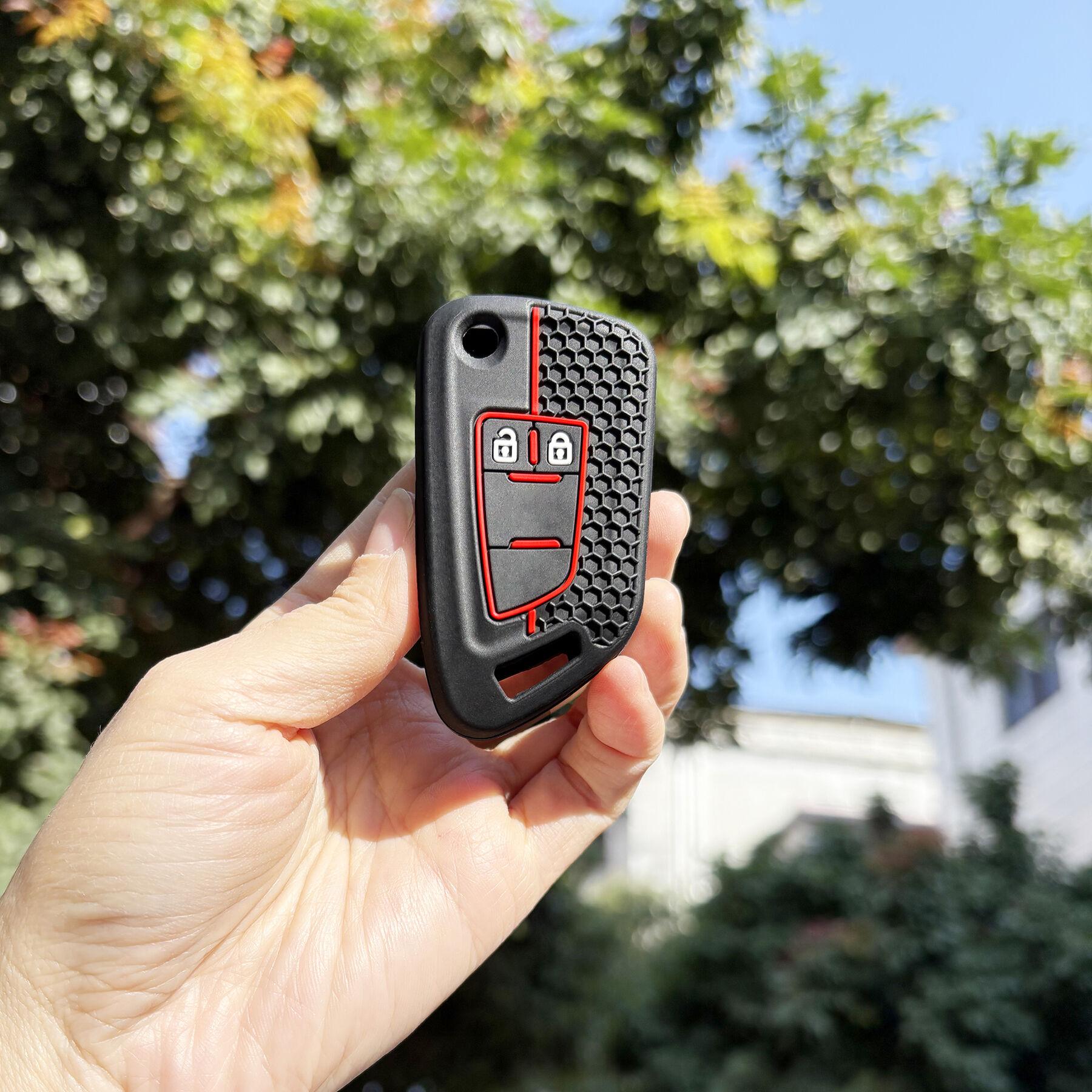 

Silicone Key Case For Chevrolet Chevy Camaro Cruze Malibu Impala Equinox Folding Cover Key Caps Holder Modified Key 2/4/5buttons