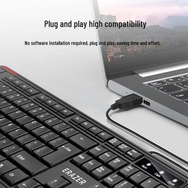 Lenovo USB Wired Keyboard K201