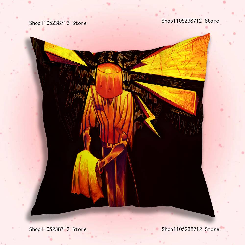 R-Regretevators I-Infected And L-Lampert Pillowcase Cushion Plush Cartoon Anime Kawaii Decoration Kids Birthday Cute Gifts