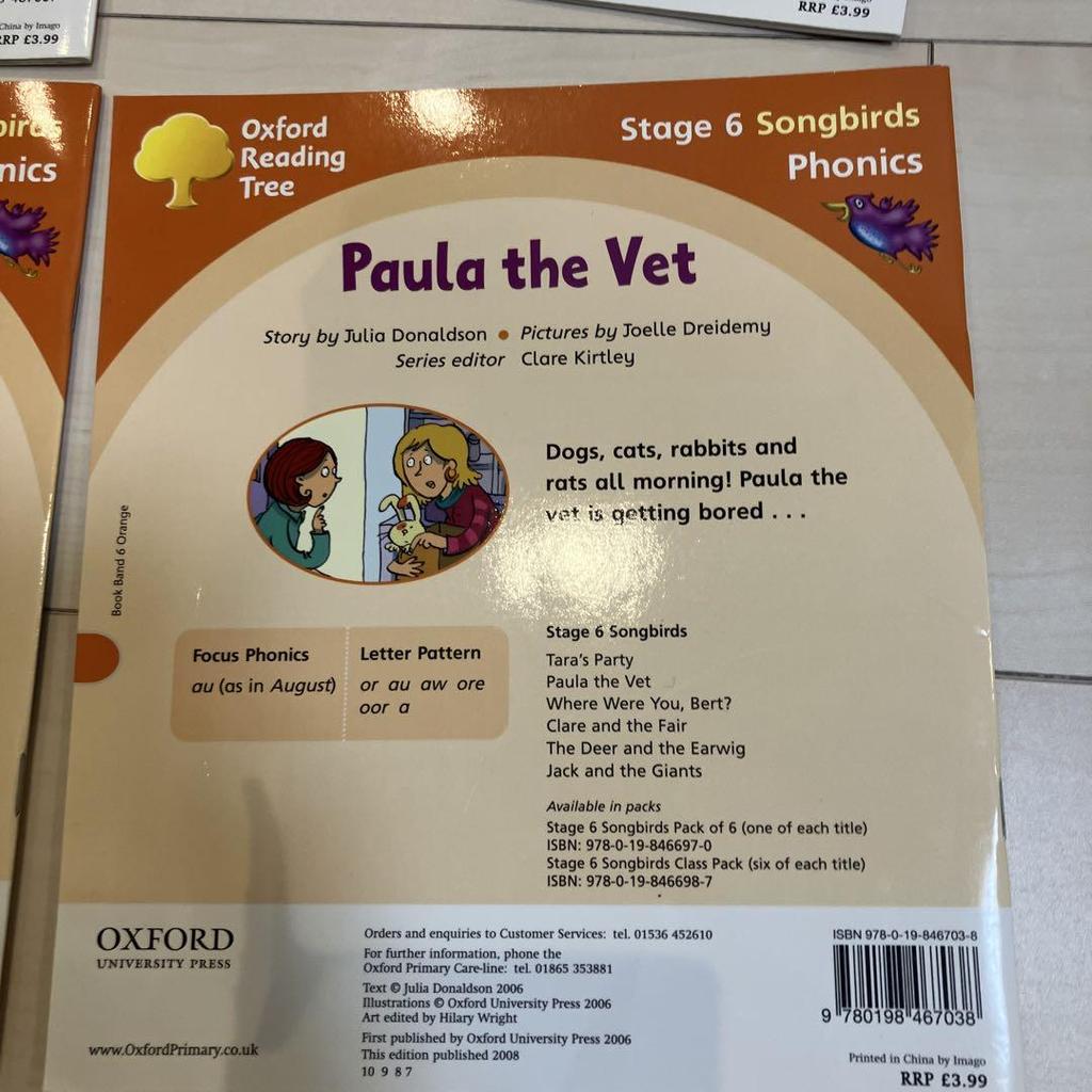 [USED] Oxford Reading Tree songbirds stage6