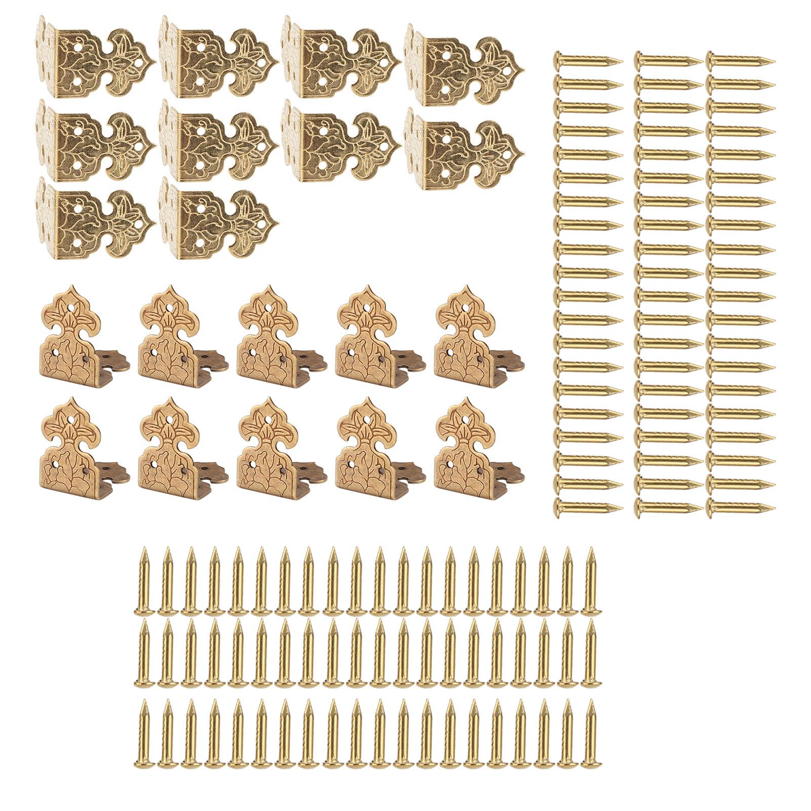 

Corner Protector Copper Table Corner Conservation Tool for Jewelry Gift Wooden Boxes Cabinets Brass