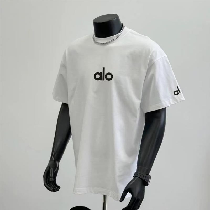 A Heavy Cotton T-Shirt Casual And Versatile Simple Print Solid Color Male And Female Couple Fashion Transparent
