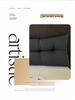 Large Triangle Backrest Pillow for Bed – Removable & Washable Tatami Cushion for Mobile Phone or Sofa Sitting