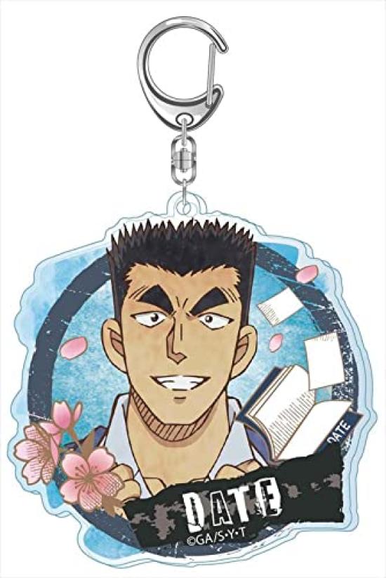 Twinkle Detective Conan Vintage Series Acrylic Keychain Wataru Metal Vol.4 Date, Acrylic,