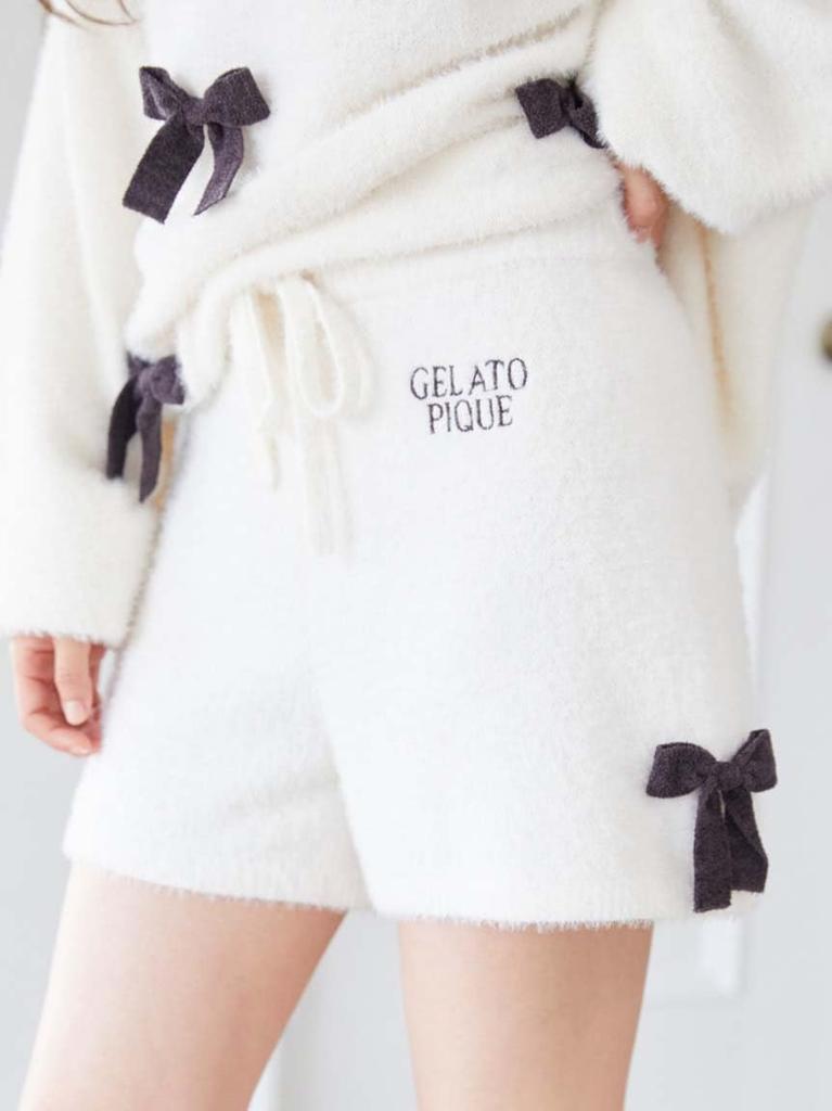 Gelato Pique Ribbon Shorts PWNP244072 DGRY Women's