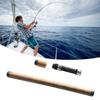 Cork Fishing Rod Handle Reel Seat Repair Composite Rod Grip Long Cork Handle Easy Installation Cork Spinning Grip Handle