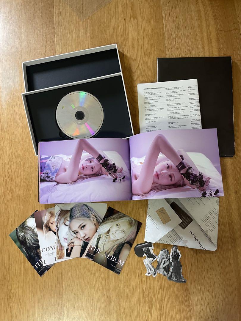 

[USED] First limited edition poster included BLACKPINK ROSÉ -R- Album ROSE