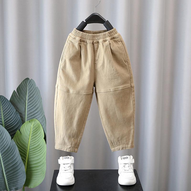 2025 Boys' Fashion Spring & Autumn Three-Piece Set: Stylish Shirt, Cool Pants, Chic Outerwear