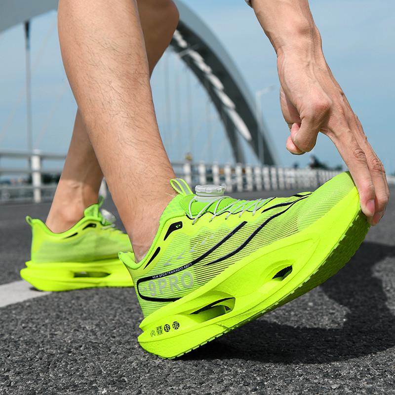 Hot Selling Anti Slip Rebound Sports Shoes Low Cut Lightweight Marathon Running Shoes Comfortable and Breathable Walking Shoes