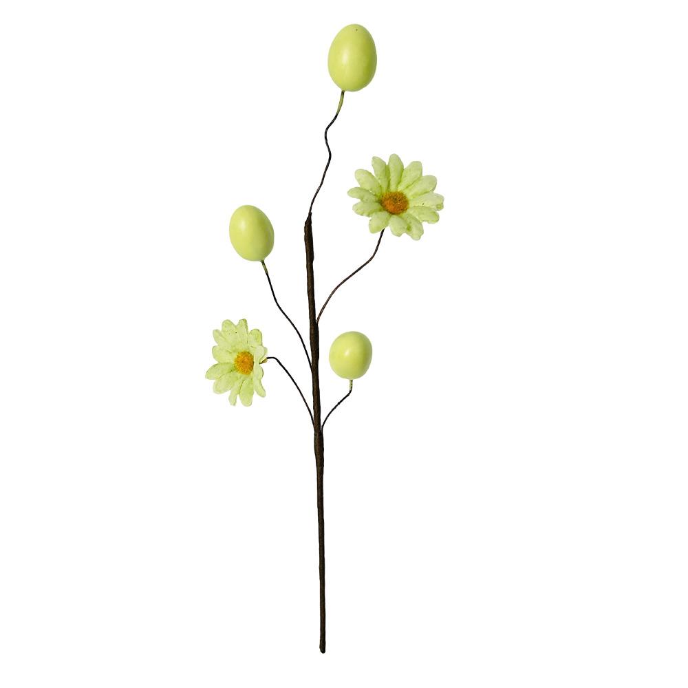 Easter Egg Branch Realistic Decorative Branches Colorful Foam Eggs High-Quality Fake Plant Decoration For Vase Arrangement Home